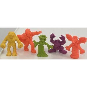 Vintage Monster In My Pocket Lot of 5 Karnak, Medusa, Goblin, Cockatrice & Phant